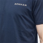 Denham Men's Motif T-Shirt in Dark Sapphire