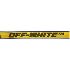 Off-White Yellow and Black Hybrid Industrial Belt