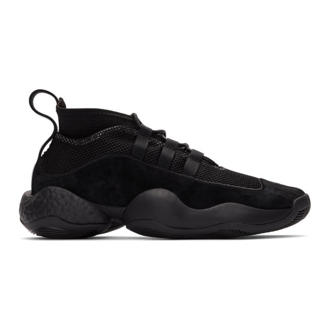 Photo: BED J.W. FORD Black Adidas Edition Crazy BYW BF Sneakers
