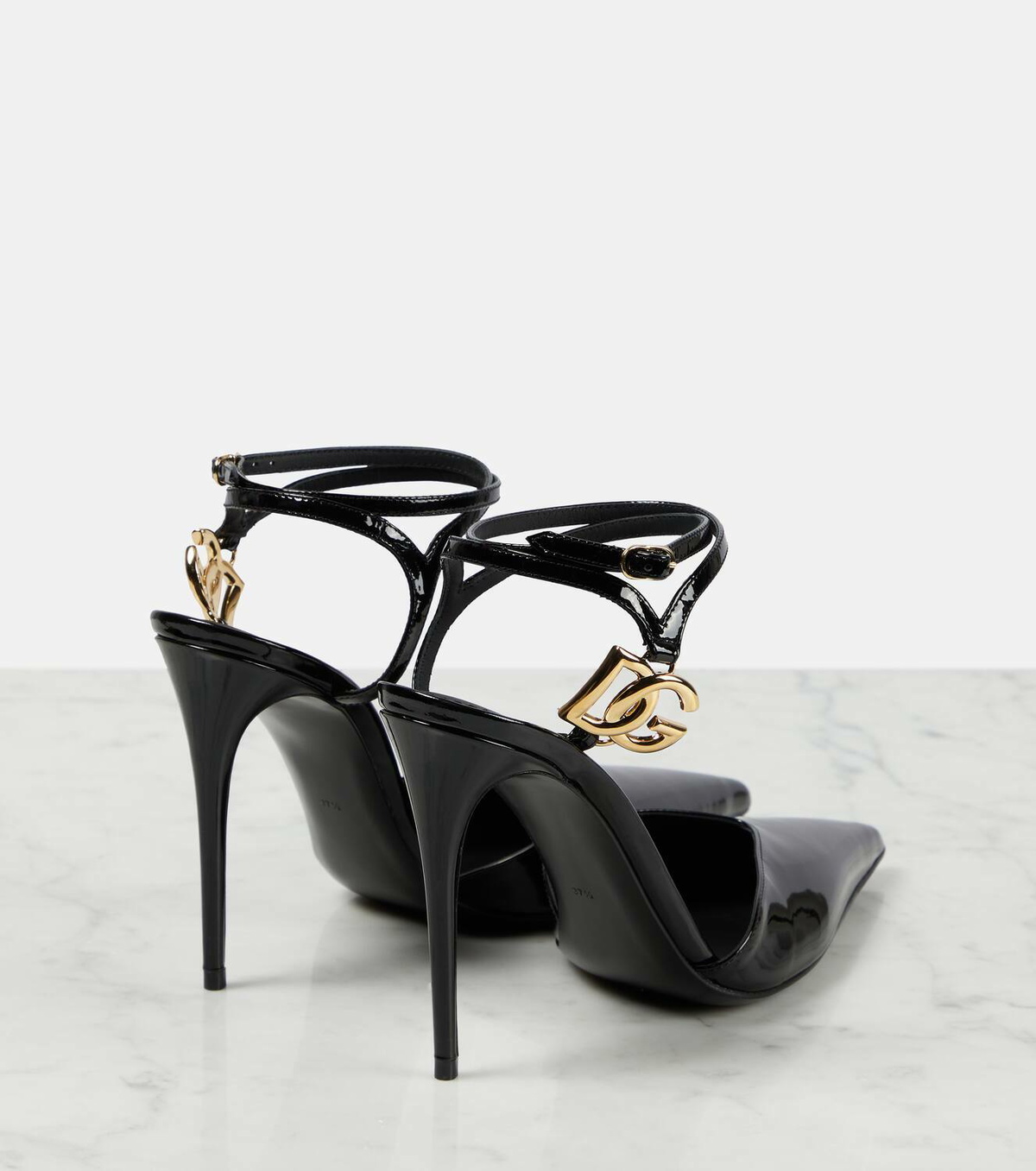 Dolce&Gabbana Patent leather slingback pumps Dolce & Gabbana