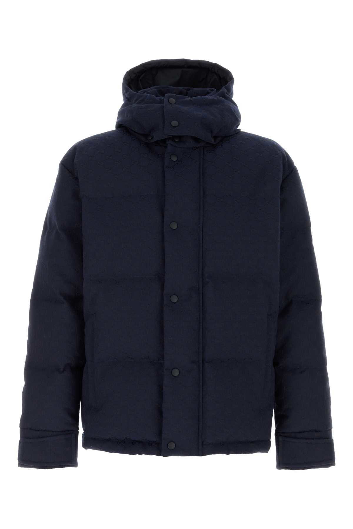 GUCCI - Gg Jacquard Faux Fur Hoodie Gucci