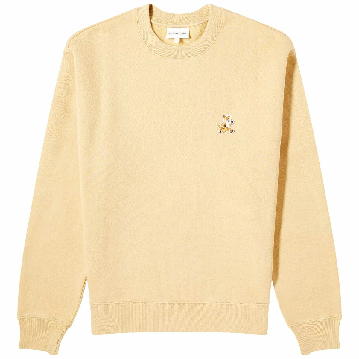 Maison Kitsune Maison Kitsune Handwriting Comfort Jumper Blue - Mens -  Pullovers Maison Kitsune