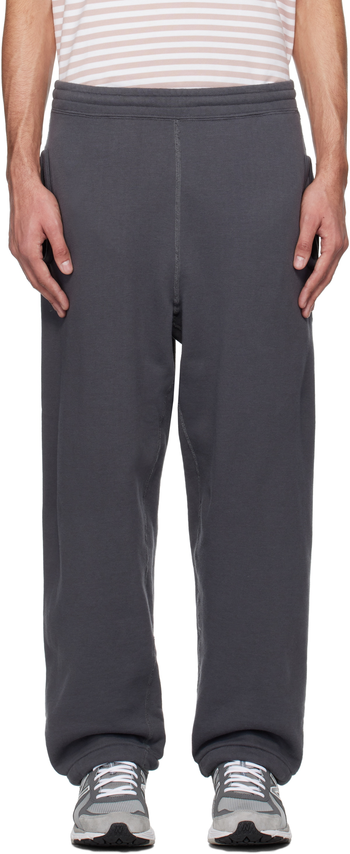 nanamica Gray Reversible Sweatpants