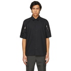 Neil Barrett Black Hybrid Vintage Short Sleeve Shirt