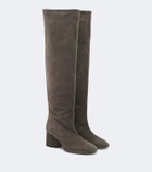 Aeyde Almut suede knee-high boots