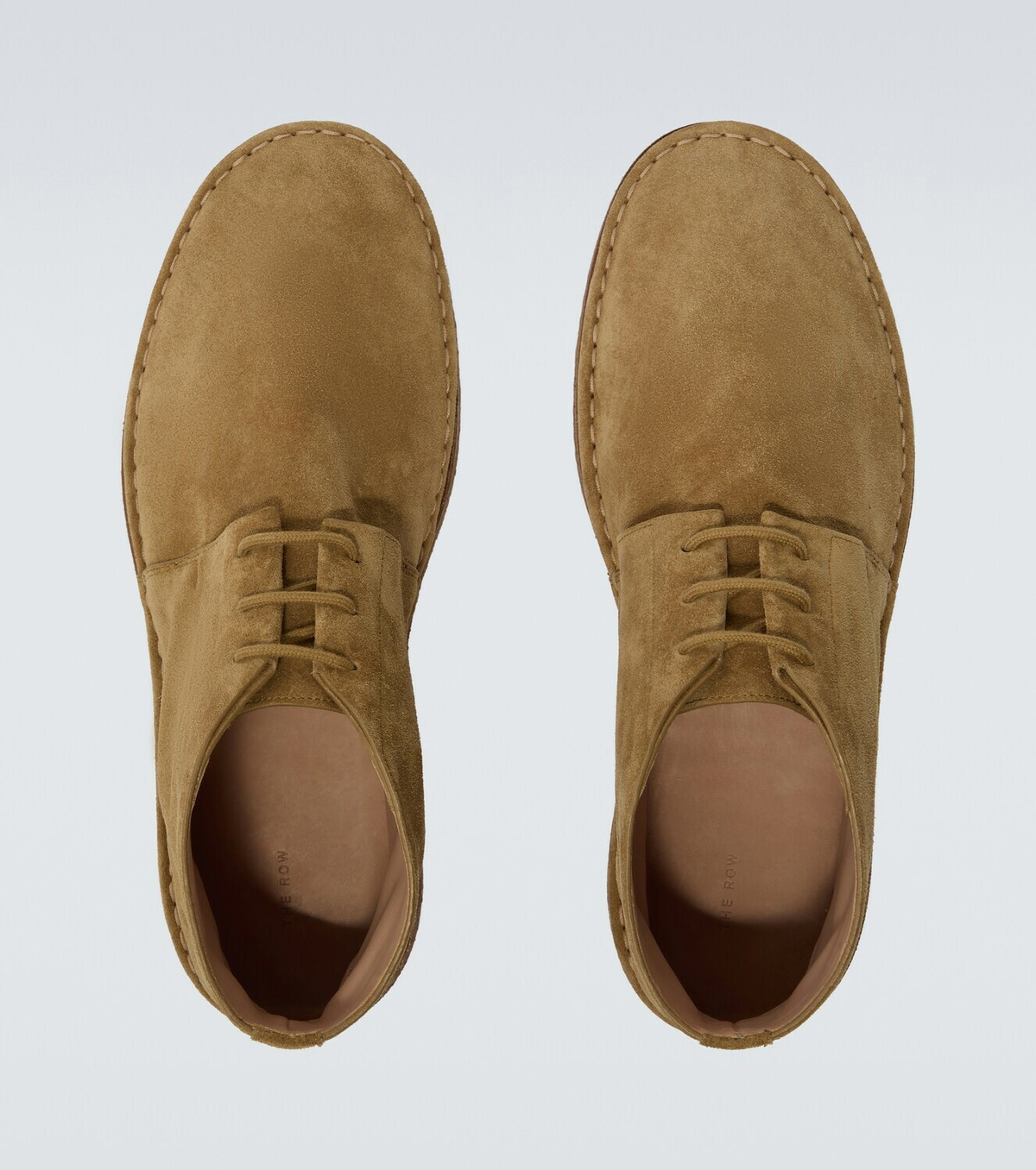 The Row Nicola suede desert boots