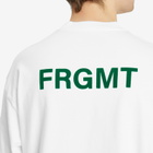 Moncler Men's Genius x FRGMT Print Long Sleeve T-Shirt in White