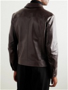 TOM FORD - Leather Jacket - Brown