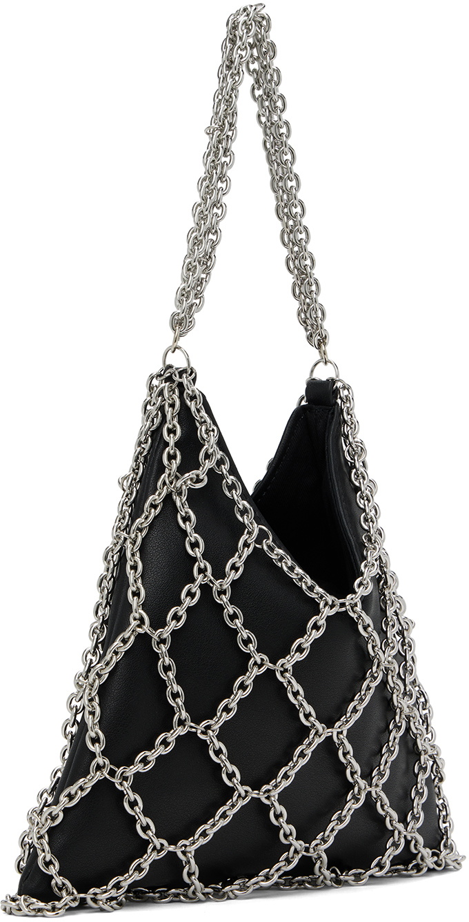 ANINE BING Black Mini Gaia Chain Bag ANINE BING