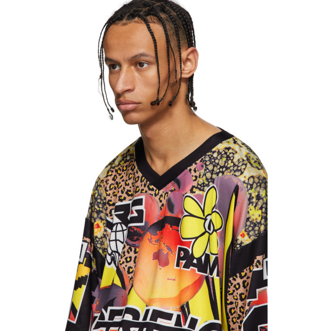 Perks and Mini Multicolor Oversized Red Planet Hockey T-Shirt