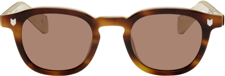Photo: Maison Kitsuné Brown A. Society Edition Camille Sunglasses