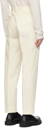 Filippa K White Mateo Trousers