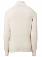 Fedeli Beige Wool-cashmere Blend Jumper Sweater