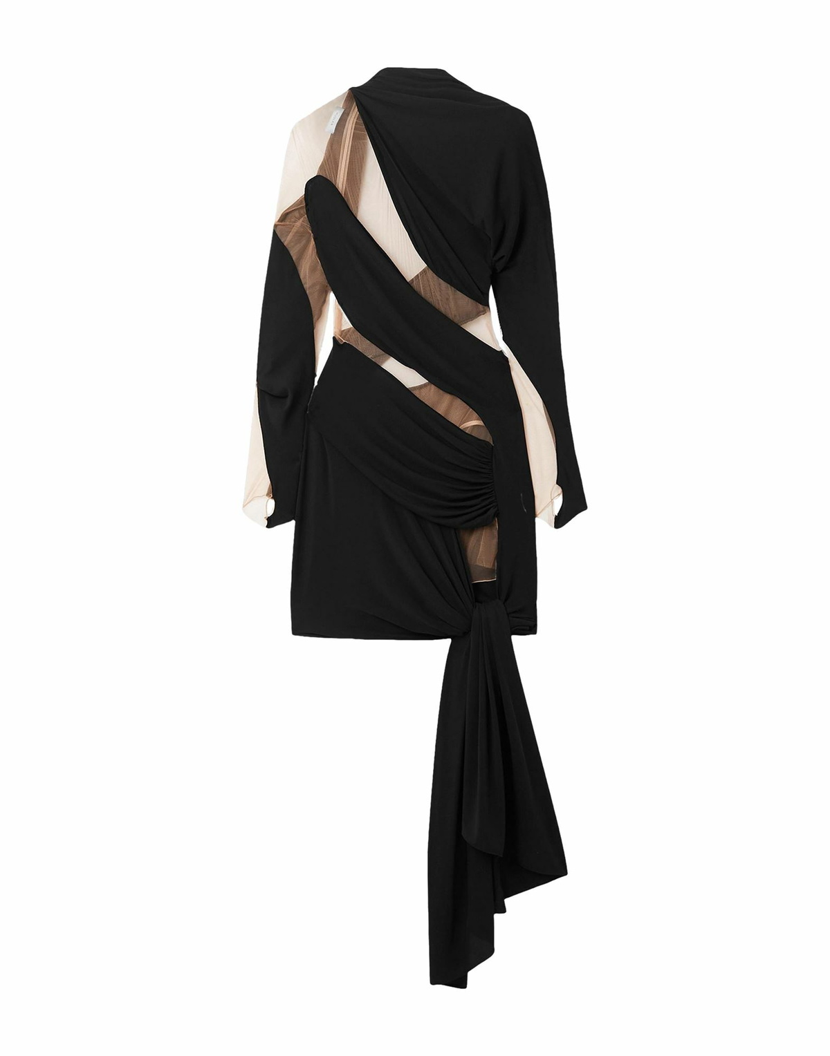Mugler Womens Mini dress in Black