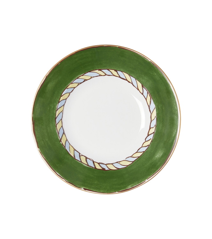 Photo: Ginori 1735 Il Viaggio di Nettuno porcelain soup plate by Luke Edward Hall