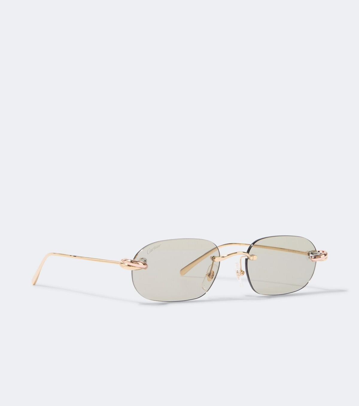 Cartier Eyewear Collection Trinity De Cartier oval sunglasses