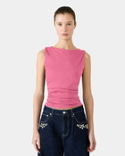 Steve Madden Adair Knit Top in Pink
