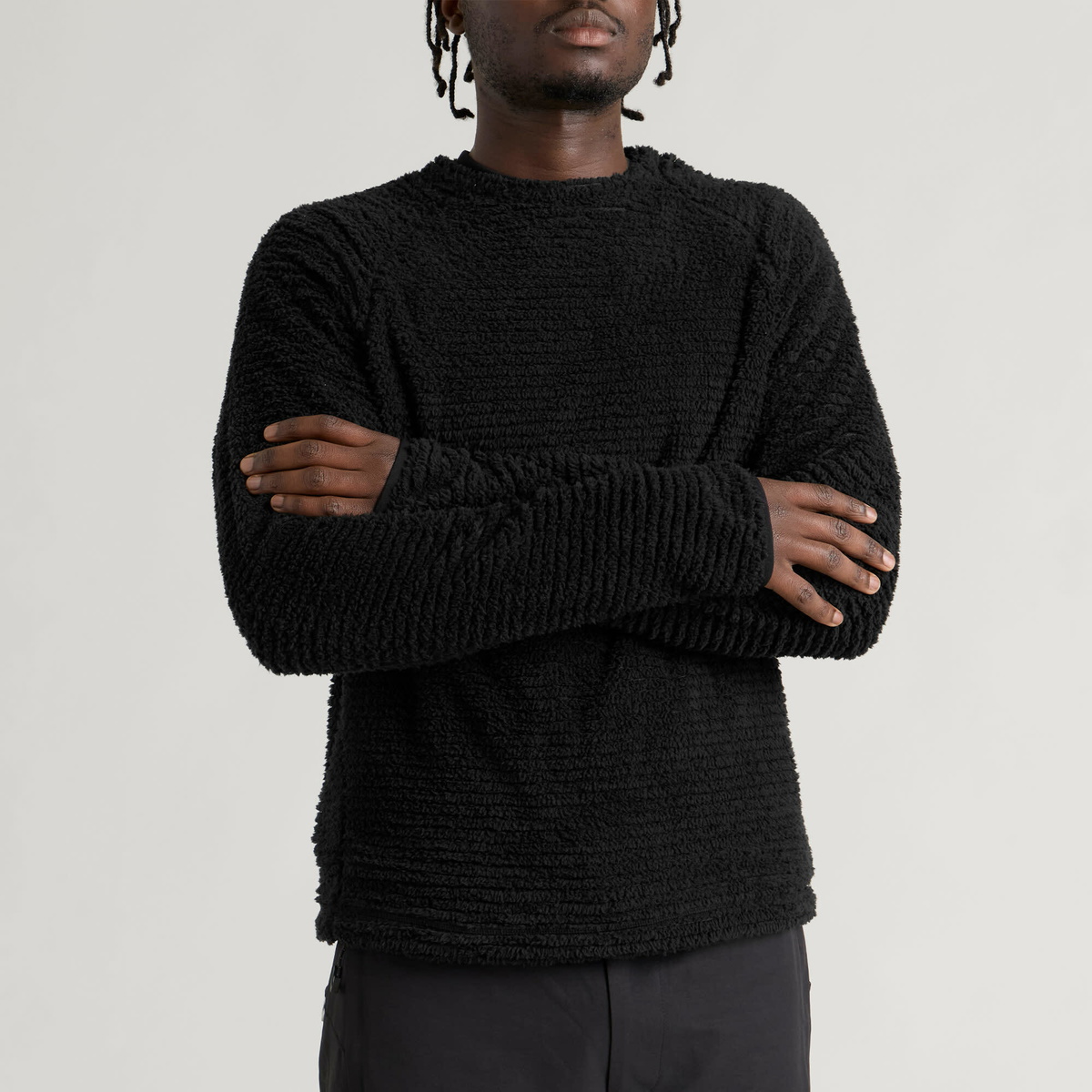 Purple Mountain Observatory Men's Primaloft Ursa Pullover - END. Exclusive in Black
