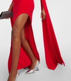 Norma Kamali Draped jersey gown