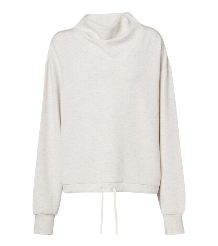 Photo: Varley Betsy draped jersey sweatshirt