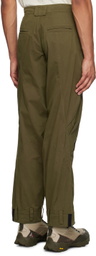 Hyein Seo Khaki Pleated Cargo Pants