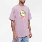 Butter Goods Men's Brass T-Shirt in Washed Berry