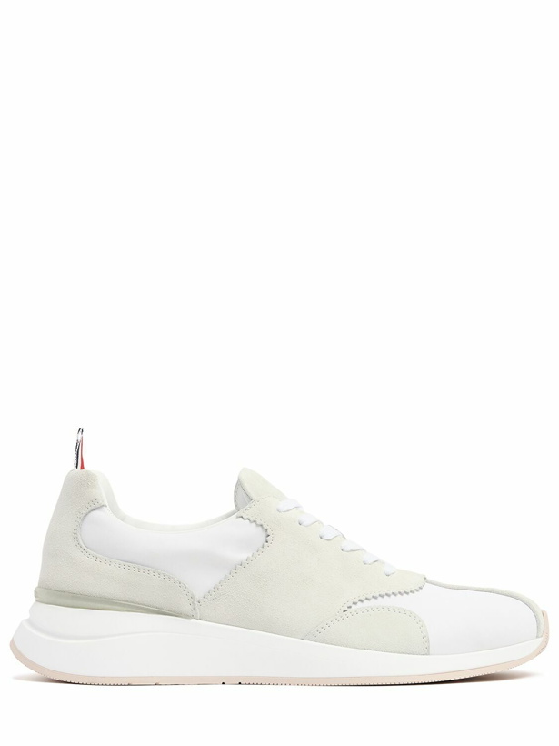 Photo: THOM BROWNE Sprinter Tech Low Top Sneakers