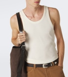 Lemaire Ribbed-knit cotton tank top
