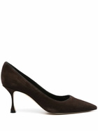 Manolo Blahnik Suede Pumps