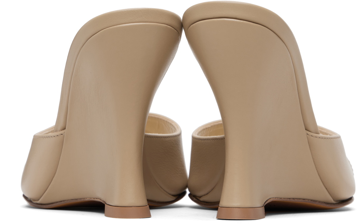Maryam Nassir Zadeh Beige Lido Wedge Heeled Sandals