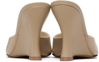 Maryam Nassir Zadeh Beige Lido Wedge Heeled Sandals