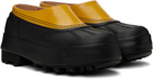 Proenza Schouler Yellow & Black SOREL Edition Caribou Slip-on Loafers