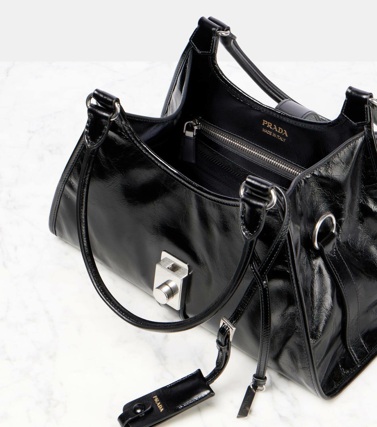 Prada Medium leather shoulder bag Prada