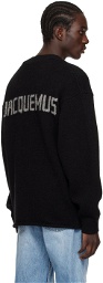 Jacquemus Black Les Classiques 'Le Pull Jacquemus' Sweater