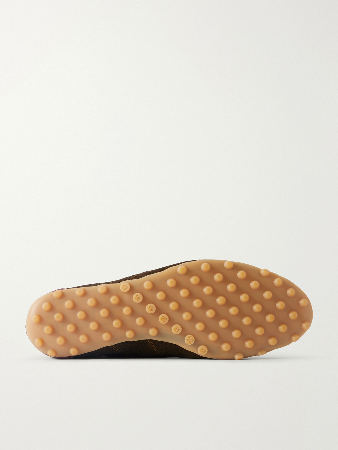 Maison Margiela - Sprinters Paneled Suede Sneakers - Brown