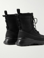 Canada Goose - Armstrong Rubber-Trimmed Nubuck Boots - Black