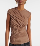 Agolde Ester ruched tank top