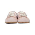 Loewe Pink and White Ballet Runner Sneakers