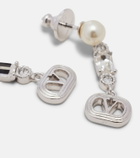 Valentino VLogo Swarovski®-embellished drop earrings