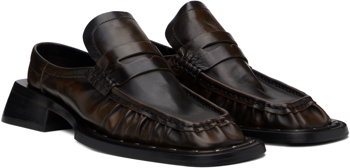 Miista Brown Isla Loafers MIISTA