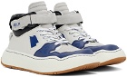 ADER error Blue & Gray Log KHALIF Sneakers