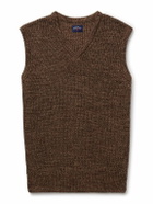 Noah - Organic Cotton Sweater Vest - Brown