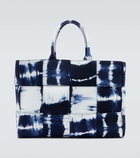 Bottega Veneta Acro Large tie-dye denim tote bag