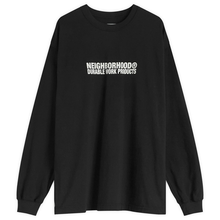 Photo: Neighborhood Men's LS-2 T-Shirt in Black