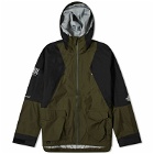 The North Face Men's x Undercover Packable Mountain Light Shell Ja in Forest Night Green/Tnf Black