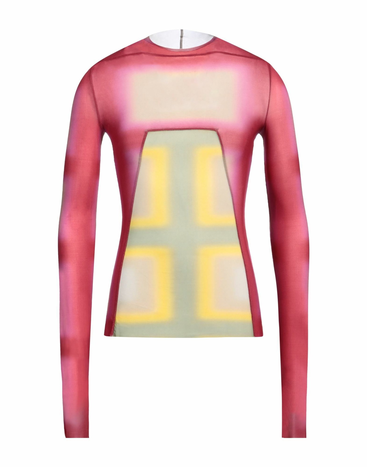Rick Owens Mens T-shirt Fuchsia