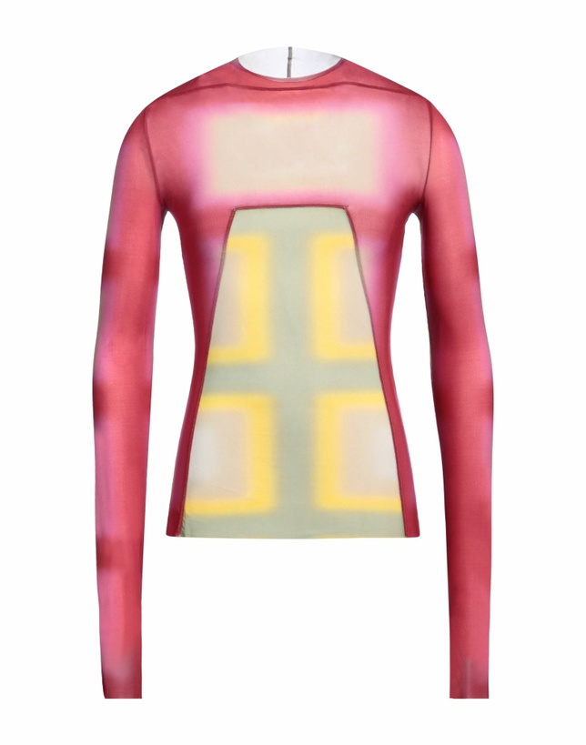 Photo: Rick Owens Mens T-shirt Fuchsia