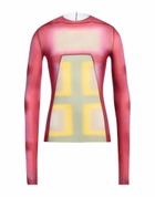 Rick Owens Mens T-shirt Fuchsia