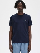 Fred Perry T Shirt Blue   Mens