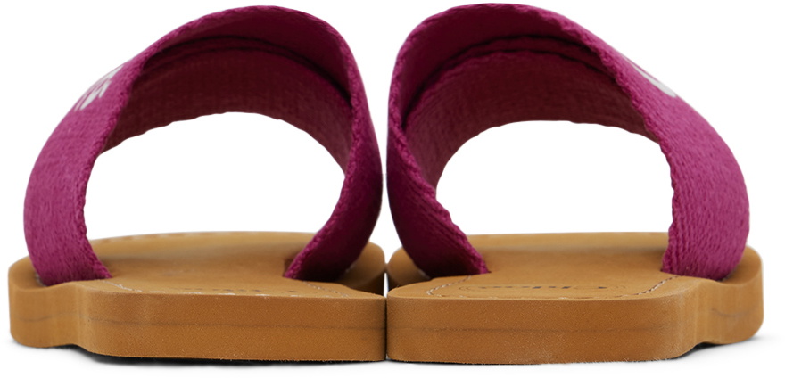 Chloé Kids Pink Printed Sandals